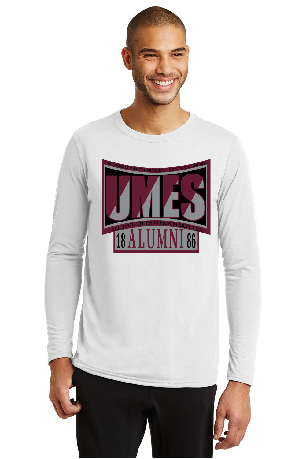 Alma Mater Performance Wear Long Sleeve or Hoodie